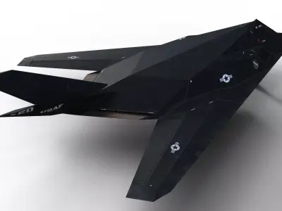 F-117 Nighthawk The Art of Invisibility by Lockheed Skunk Works 3D print model