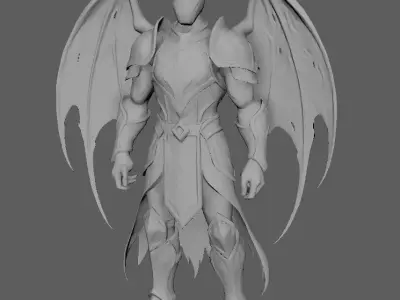 Knight 3D model 2