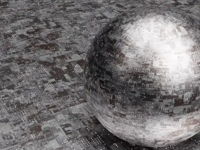 sci-fi procedural texture Texture