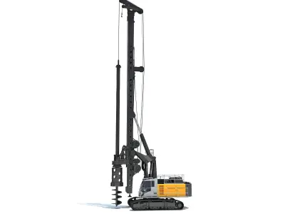 Rotary Drilling Rig 3D model buy