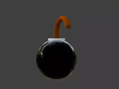 A simple Bomb 3D model