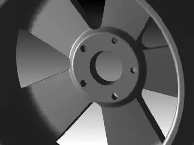 Rim metal wheel Free 3D model