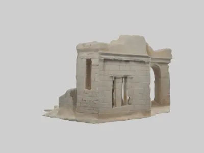 Ancient Ruins Model 1 Low-poly 3D model
