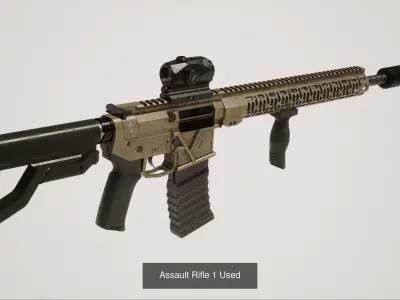 Guns Collection 3D Model Pack