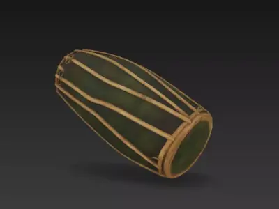 Music Instrument- Madal 3D model