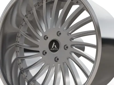 ARTIS INTERNATIONAL WHEEL 3D MODEL 3D model