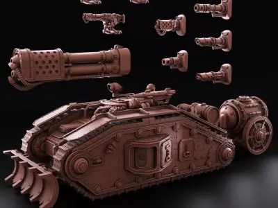 Firestorm - Solar Heavy Tank - Imperial Force 3D print model