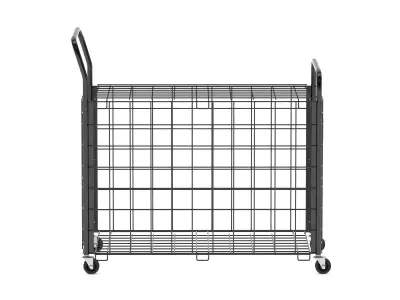 Handball Portable Ball Cage Trolley 3D model