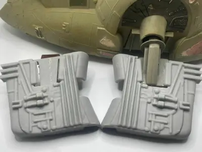 KENNER SLAVE 1 WING SET RIGHT LEFT 1981 STAR WARS ESB Part 3D print model