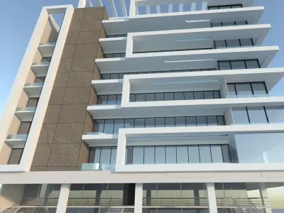 City Building 3D model