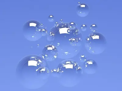 Bubbles 3D model