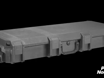 V730 Vault Tactical Rifle Case Low-poly 3D model
