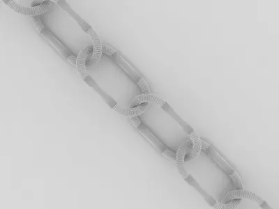 Chain link 3D model purchase