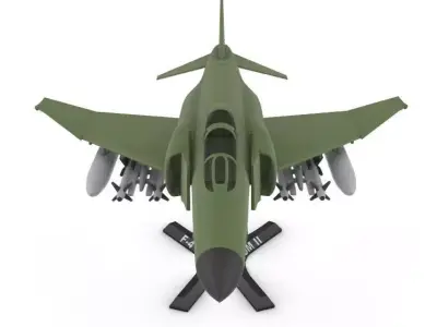 F-4 Phantom II  3D print model