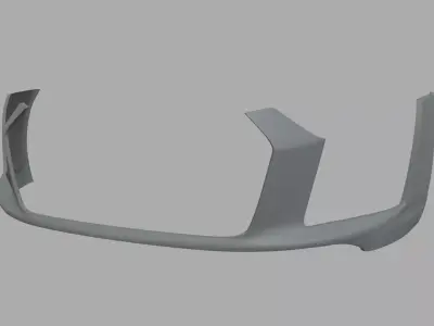 Front Bumper Audi R8 Low-poly 3D model