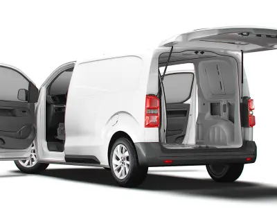 Iveco eJolly Tailgate L2 HQ Interior 2026 3D model