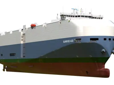 Vehicles Carrier  RoRo 3D model