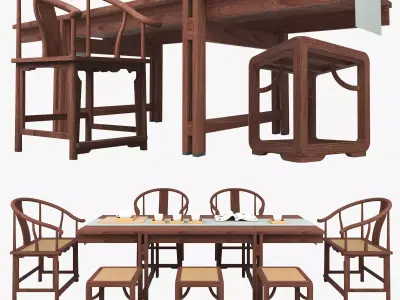 MARAIS TEA TABLE 3D model