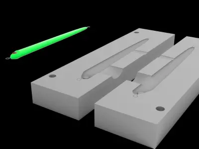 3d model mold jig fishing 3D model purchase