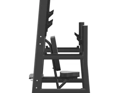 E-7051 Olympic Seated Bench 3D model