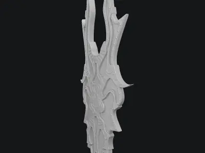 Fantasy shield 3D model