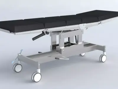 Bed medical Koika 3D model