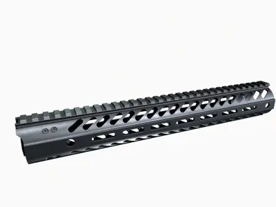Mcsr-Rail-AR-15 Low-poly 3D model