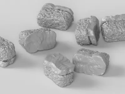 Sushi 3D model purchase