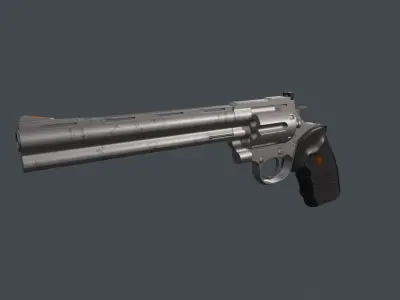 Colt Anaconda Magnum 44 3D model