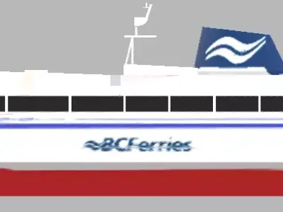 BCFerries MV Queen of Burnaby 3D model