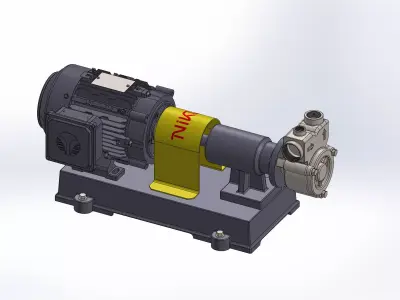 NIKUNI PUMP - KTM32 3D model
