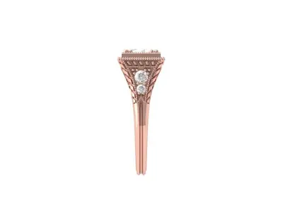 Wedding Ring  3D print model 402