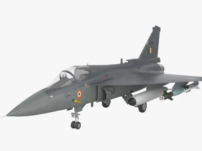 HAL Tejas Fighter jet aircraft 3D print model