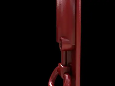 Emergency brake Free 3D model