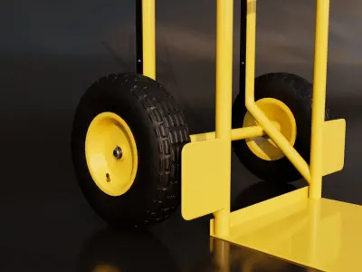 Hand Truck 3D model