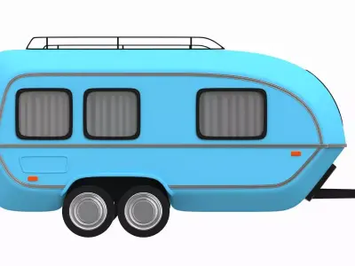 Caravan 04 3D model