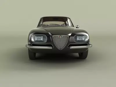 Alfa Romeo 2600 SZ 3D model