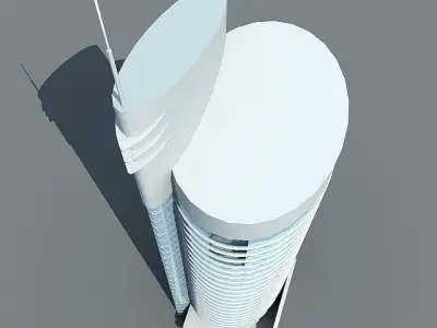 Modern Office City Building 3D model