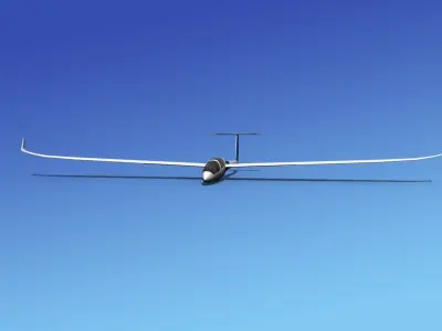 DG-1000 Glider V04 3D model