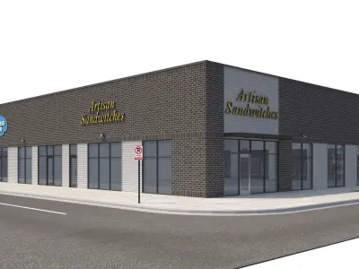 Retail-149 Retail Store 3D model