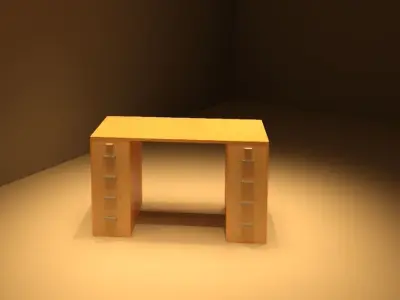 Low Poly Home Furnishings Pack Free low-poly 3D model