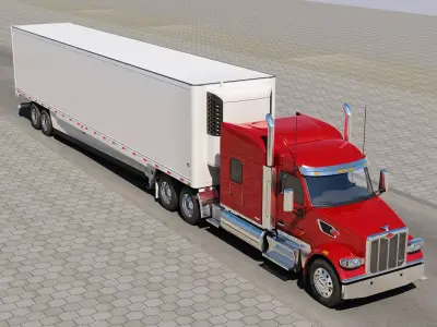 Peterbilt 567 Heritage 3D model