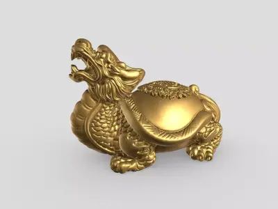 dragon-turtle 3D model