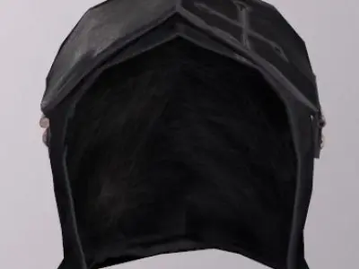 Paladin helmet Low-poly game ready Low-poly 3D model