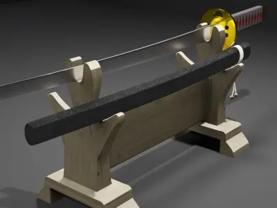 Katana Blade 3D model purchase