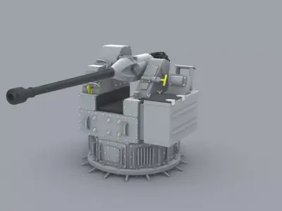 Sea Hawk DS  Low-poly 3D model