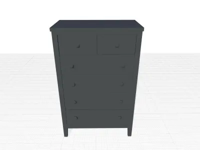 Conrad Drawer Chest 3D model