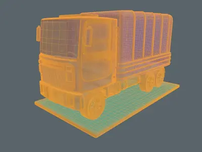 Commercial truck  3D model