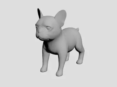 puppy-dog cocept Low-poly 3D model
