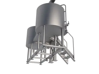Brewery Fermentation Tank 3D model purchase